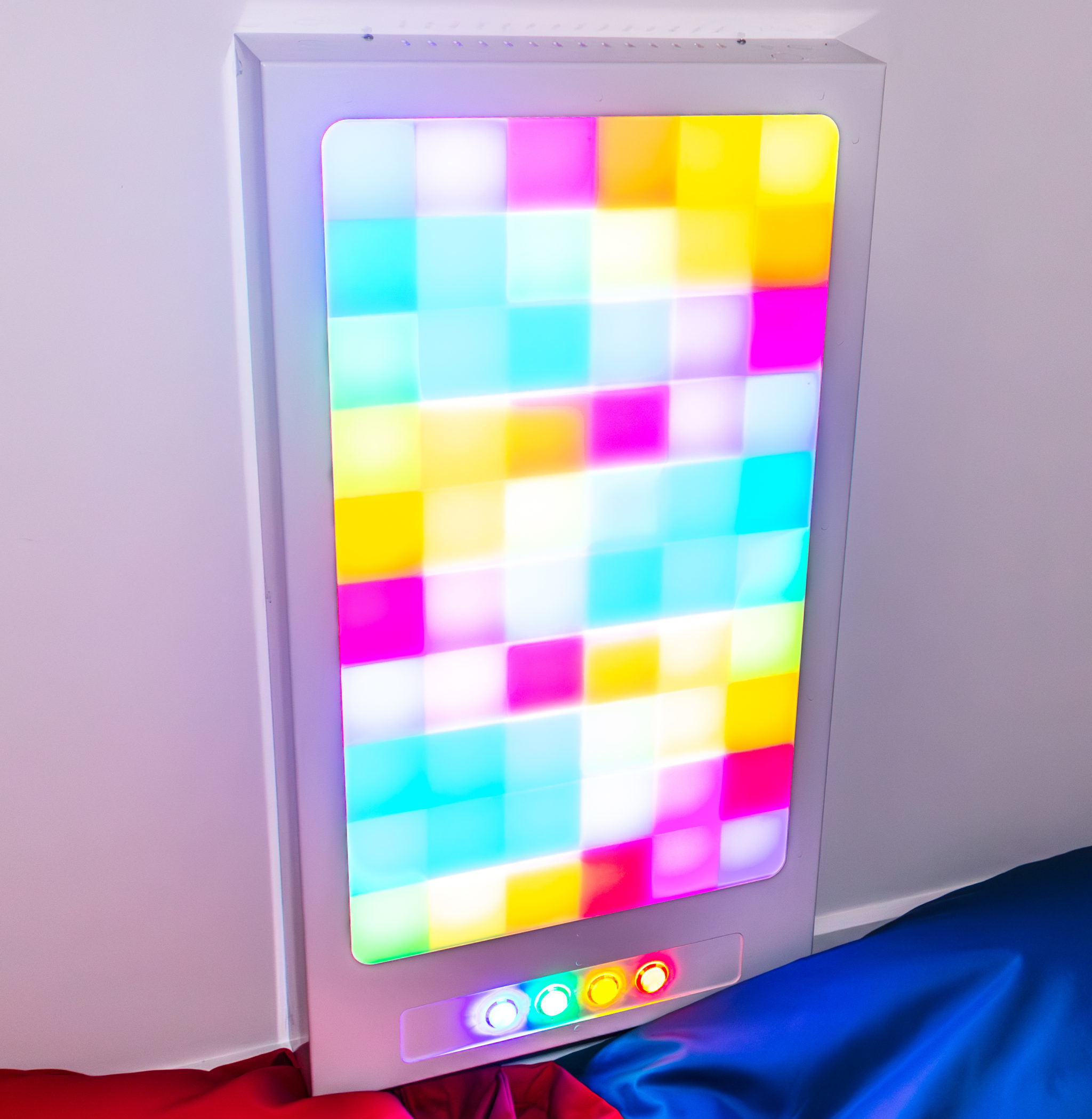 multi mode interactive sound to light panel to be used withing a special education needs and disability environment (SEND)
