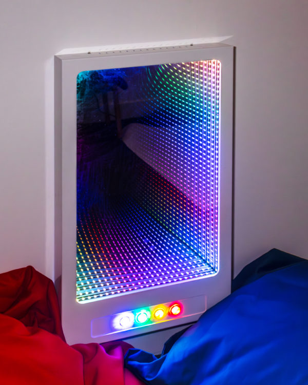 multi mode interactive infinity mirror panel to be used withing a special education needs and disability environment (SEND)