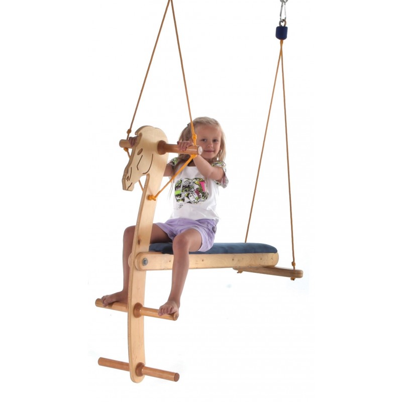 Wooden Sensory Therapy Rocking horse Swing